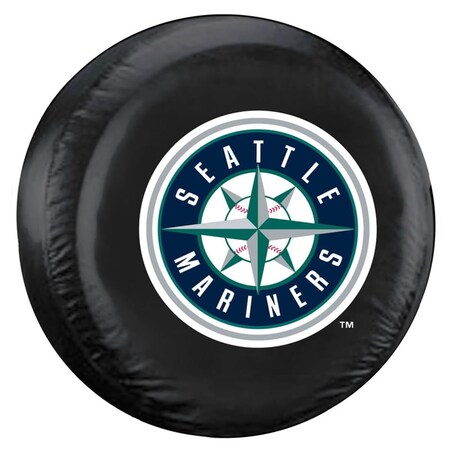 Fremont Die Consumer Products Fremont Die  Seattle Mariners Alternate Logo Tire Cover, Black - Large 2324568331